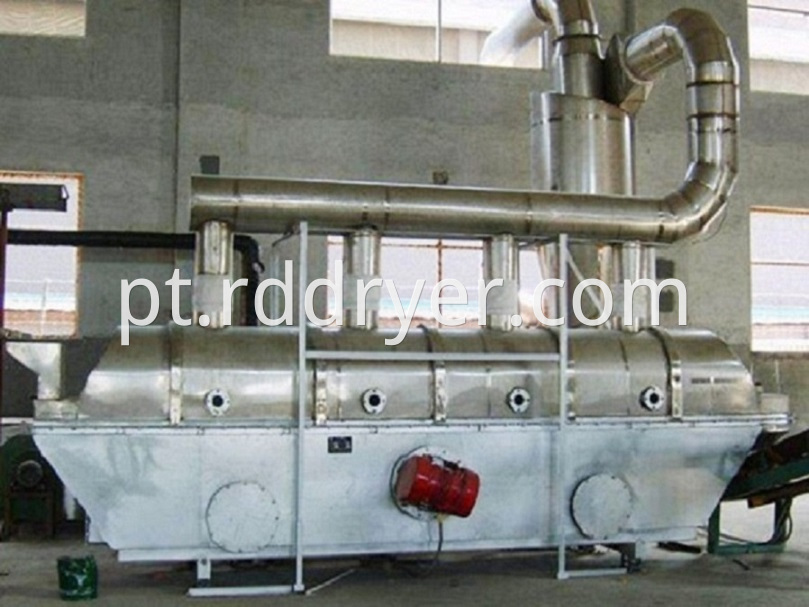 vibrating fluidizing dryer